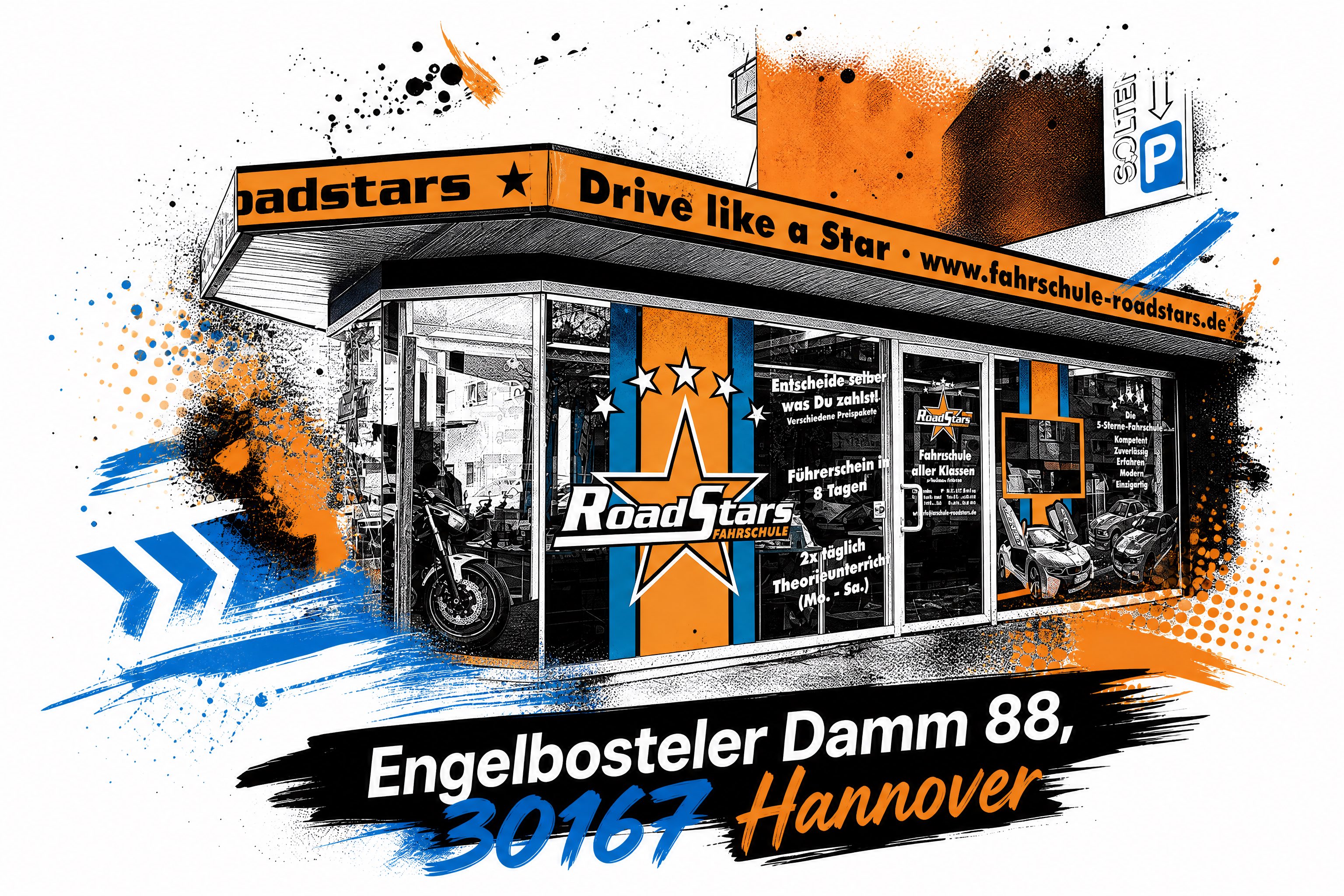 RoadStars Nordstadt - Engelbosteler Damm 88, 30167 Hannover